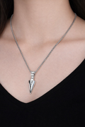 Ourums Silver Arrow Necklace