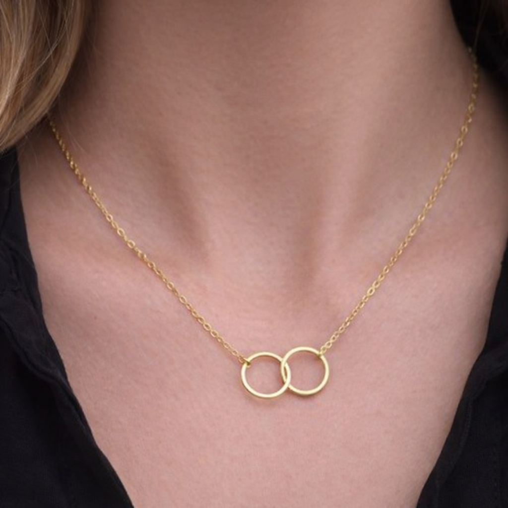 Ourums Double Circle Necklace