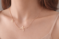 Ourums Gold Heartbeat Necklace