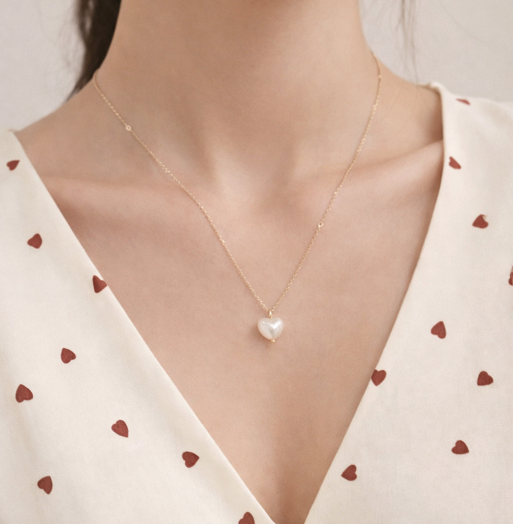 Ourums Pearl Pendant Necklace