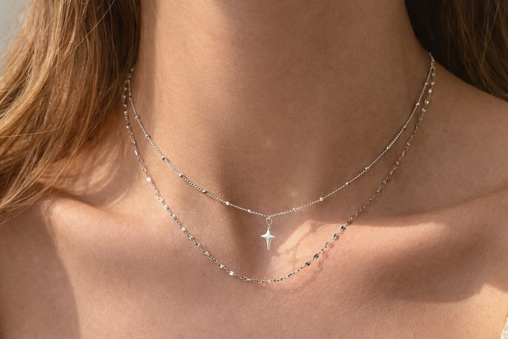 Ourums Layered Star Necklace