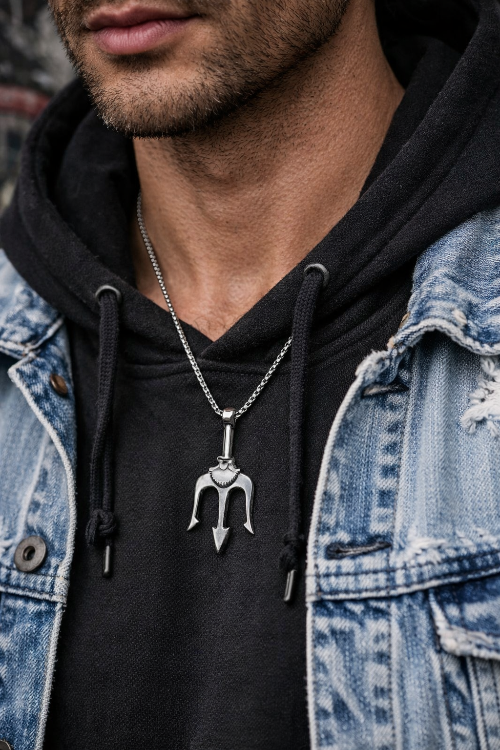 Ourums Silver Pendant Necklace