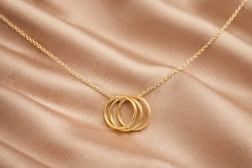 Ourums Interlocking Circle Necklace