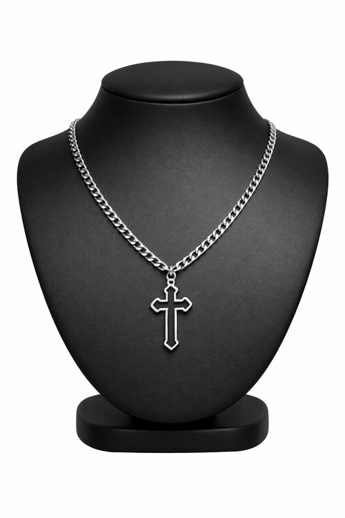 Ourums Cross Pendant Necklace