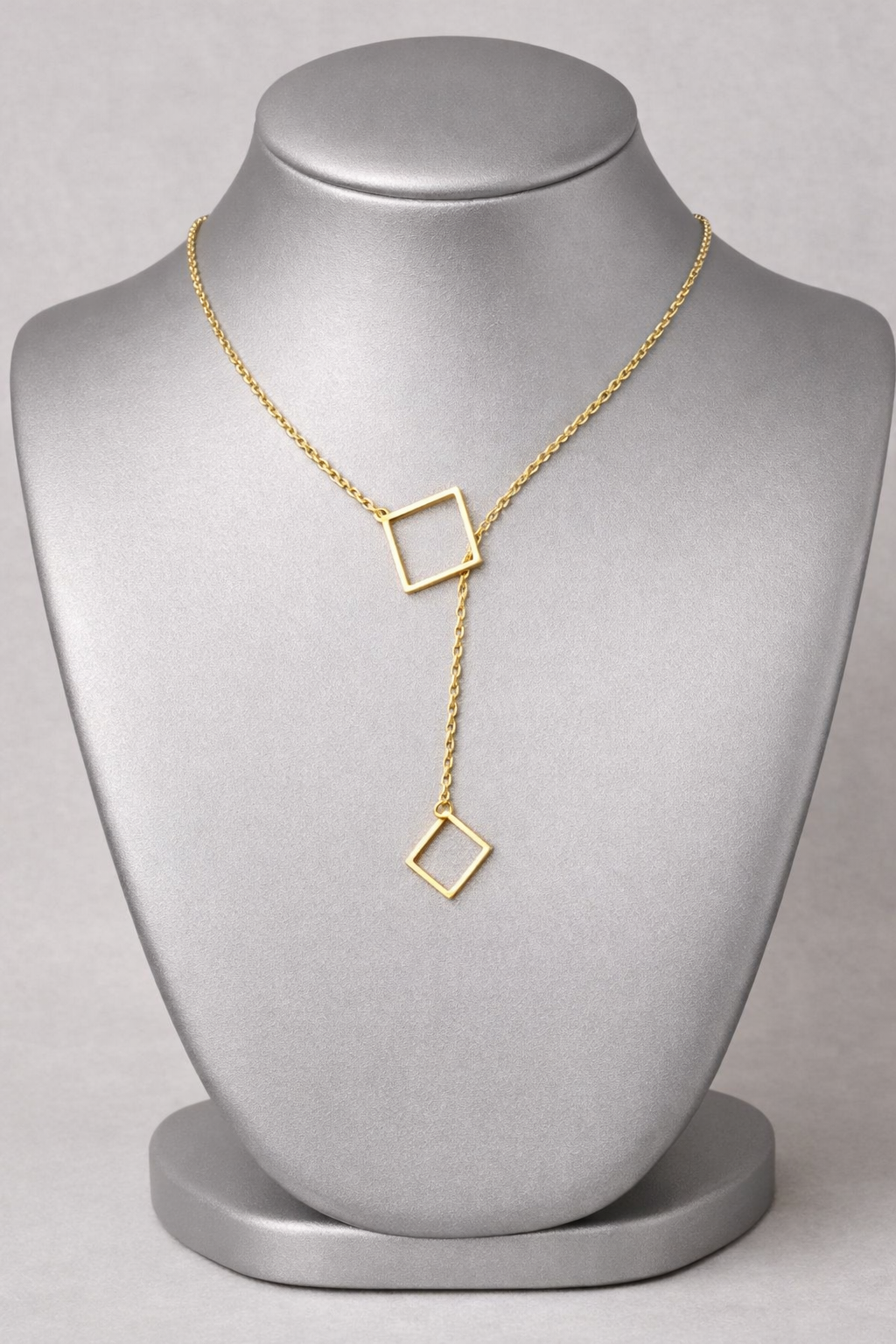 Ourums Gold Block Necklace