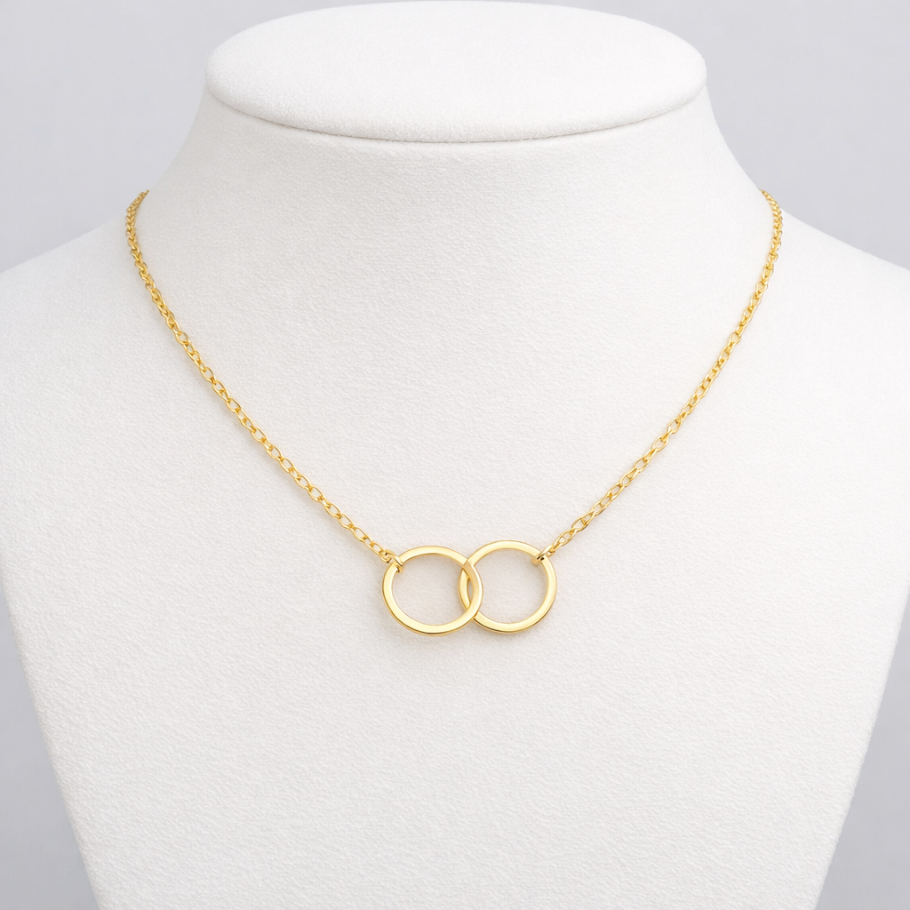 Ourums Double Circle Necklace