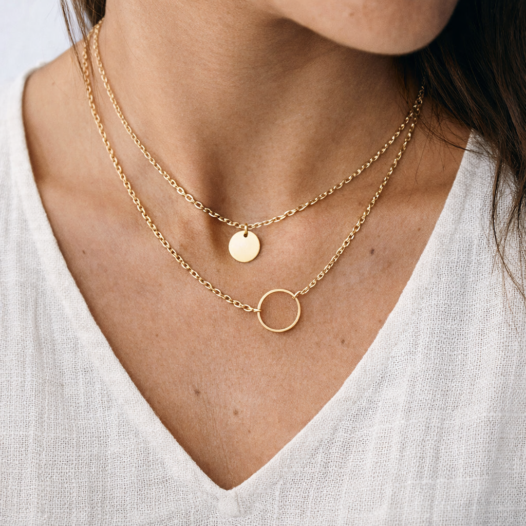 Ourums Two Layer Necklace