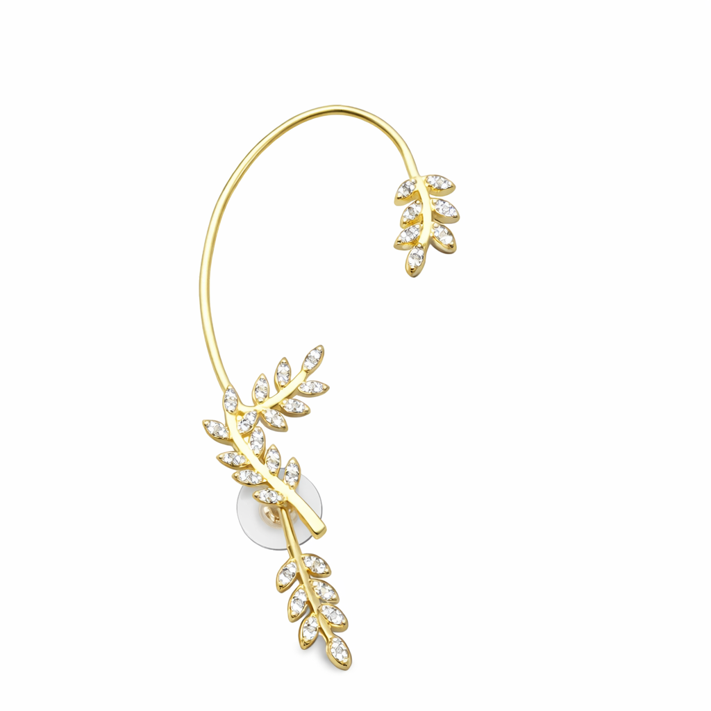 Ourums Gold Leaf Ear Cuff Set