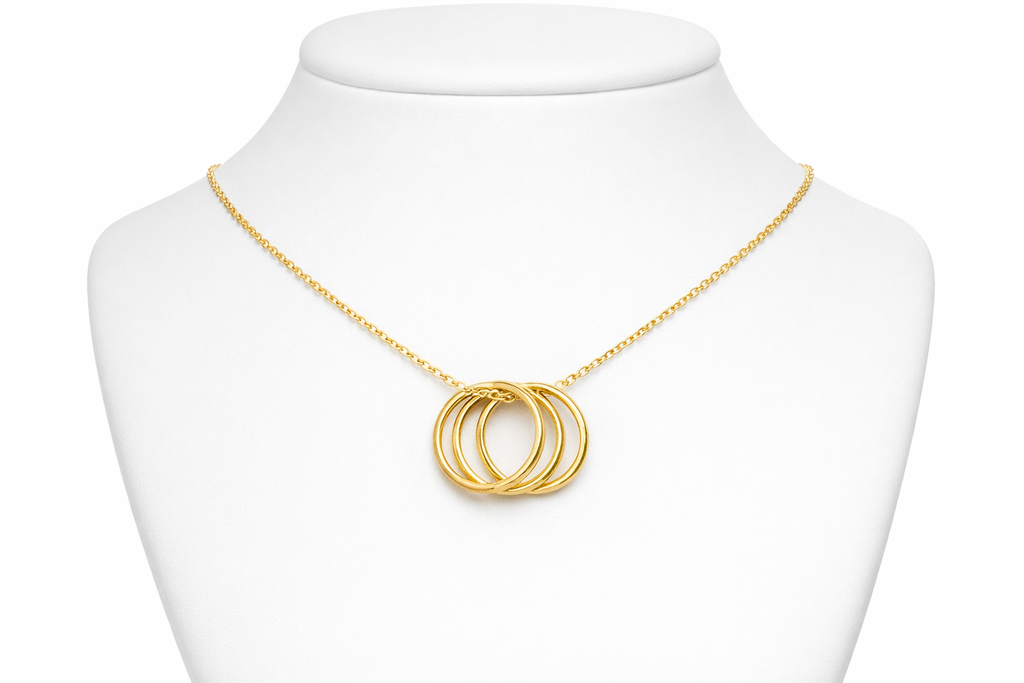 Ourums Interlocking Circle Necklace