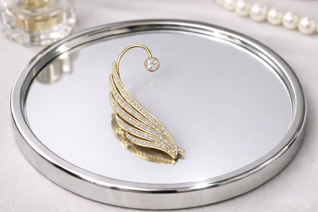 Ourums Angel Wing Ear Cuff