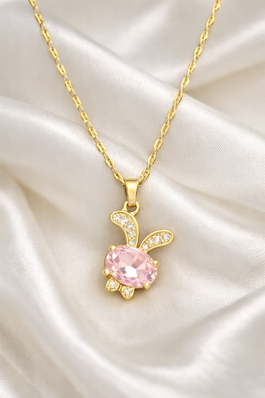 Ourums Cute Bunny Necklace