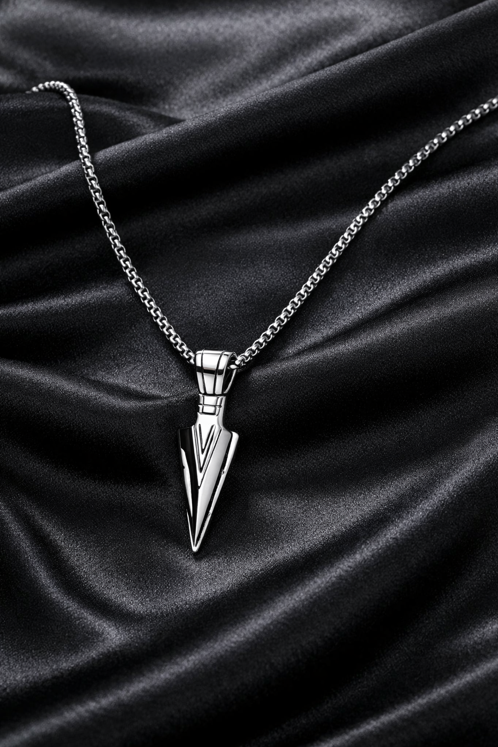 Ourums Silver Arrow Necklace