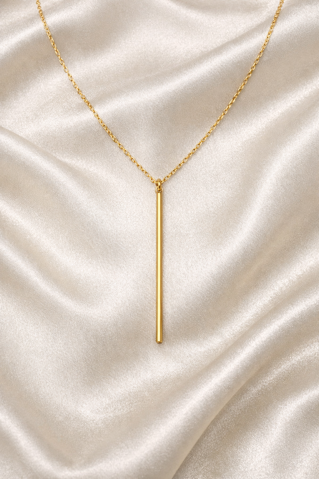 Ourums Long Pin drop Necklace