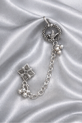 Ourums Oxidised Bird Indo Western Chain Ear Cuff