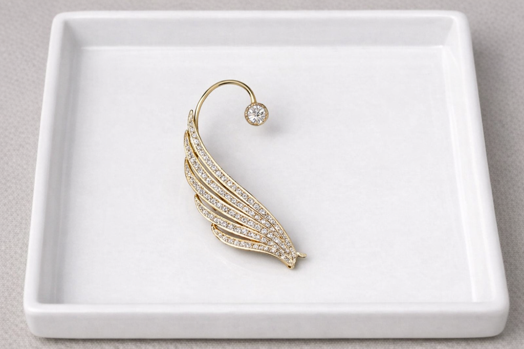 Ourums Angel Wing Ear Cuff