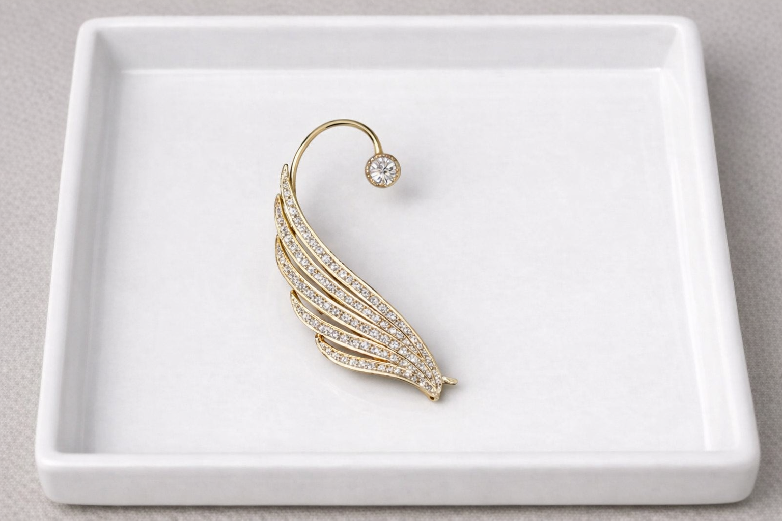 Ourums Angel Wing Ear Cuff