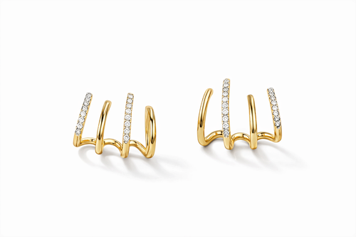 Ourums Claw Stud Earrings
