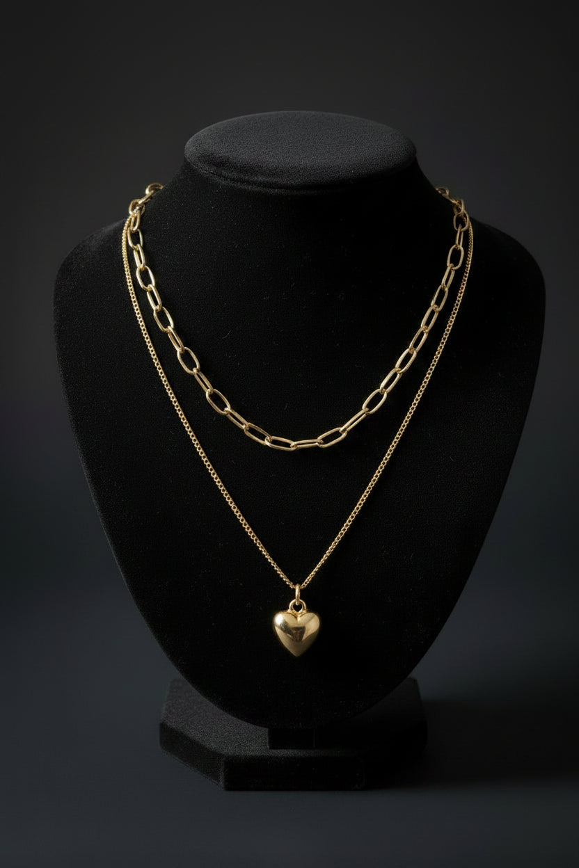 Ourums Gold Layered Necklace