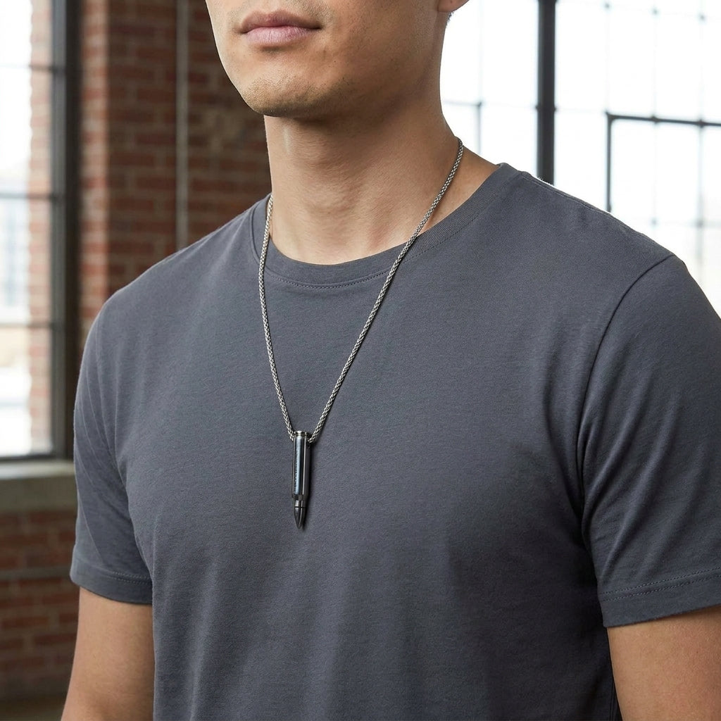 Ourums Fashion Bullet Chain Pendant