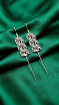 Ourums Oxidised Plated Elephant Earcuff